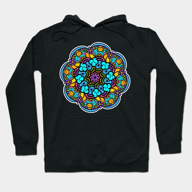 Peace and Love Hoodie by fishbiscuit